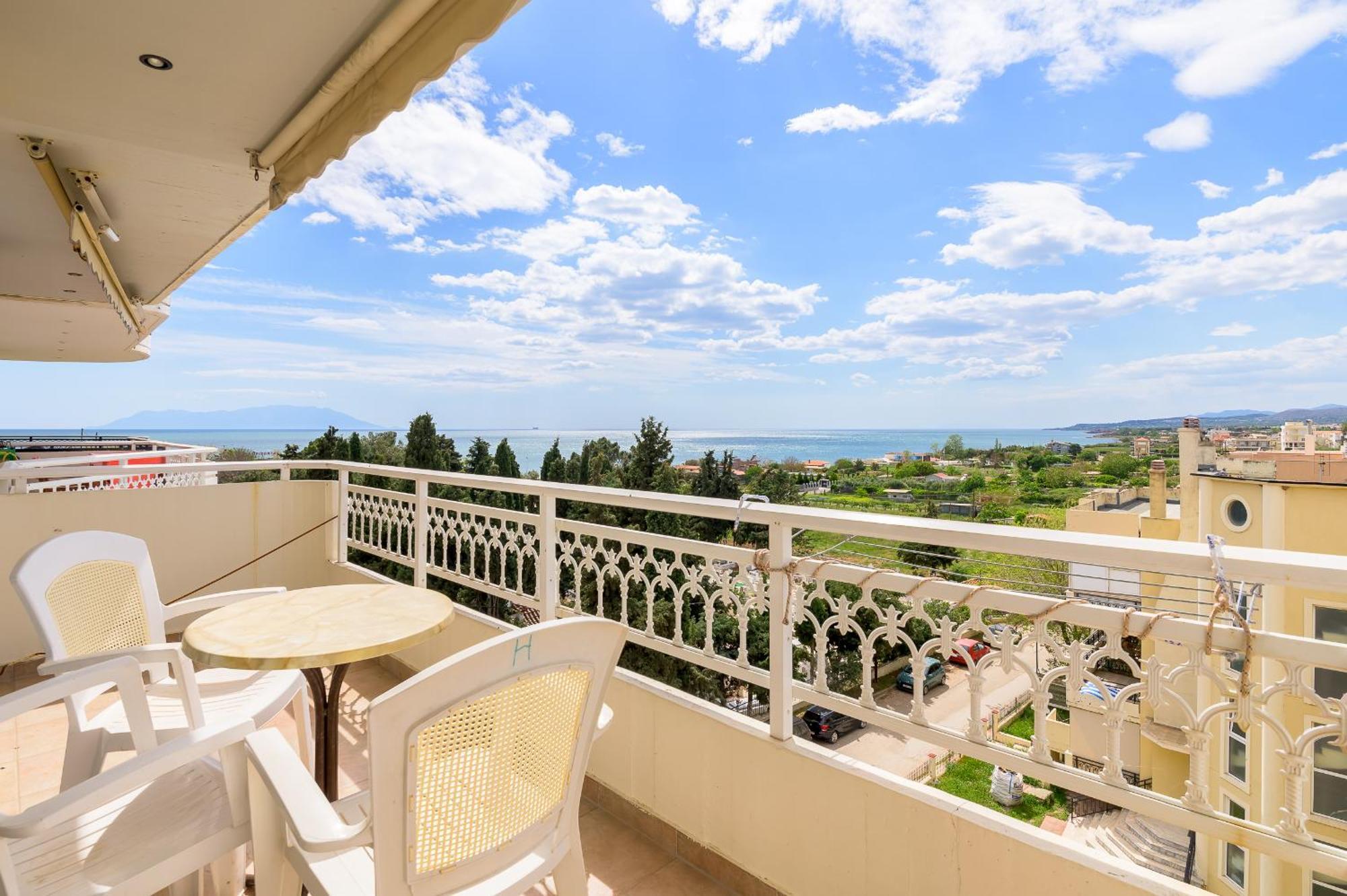Sea View Apartment Néa Khilí Εξωτερικό φωτογραφία